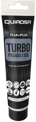 Adhesivo Fija Plus Turbo 150 ml Blanco Adhesivo Fija Plus Turbo 150 ml Blanco