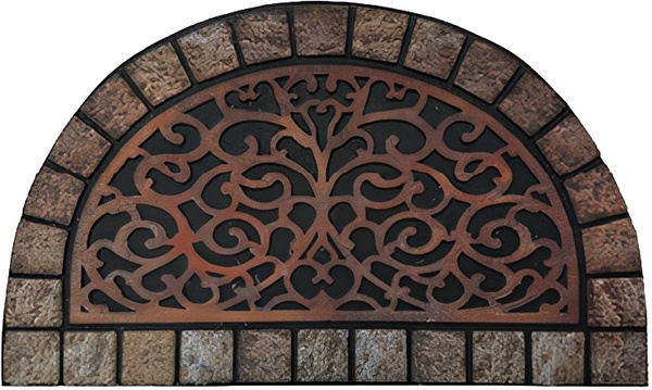 Felpudo Goma Flock Arte Rustic Stone 45x75
