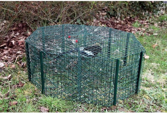 Jaula Captura Urracas Octogonal Pintada