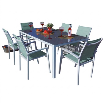 Conjunto Mesa Jardin Maldivas con 6 Sillas Conjunto Mesa Jardin Maldivas con 6 Sillas