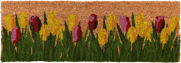 Felpudo Fibra de Coco Tulipanes Felpudo Fibra de Coco Tulipanes