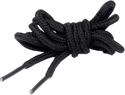 Cordon Redondo Negro 120 cm Bellota