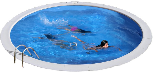 Piscina Enterrada Madagascar Redonda �420x150 cm