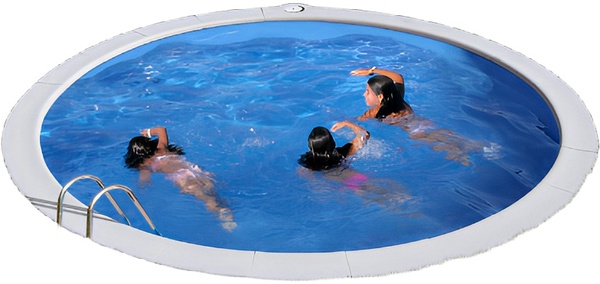Piscina Enterrada Sumatra Ovalada Ø350 x 120 cm Piscina Enterrada Sumatra Ovalada Ø350 x 120 cm