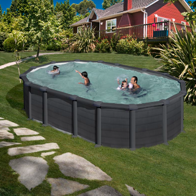Piscina Capri Ovalada 610x375x132 cm