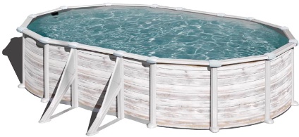 Piscina Groenlandia Ovalada 610x375x132 cm