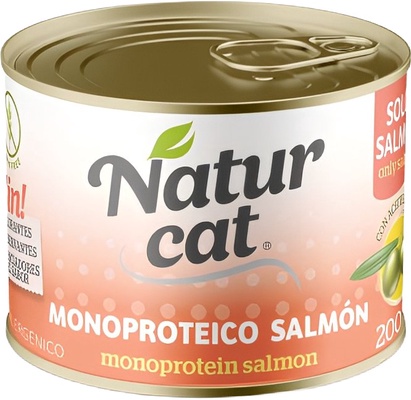 Naturcat Monoproteico Salmon 200 gr Naturcat Monoproteico Salmon 200 gr