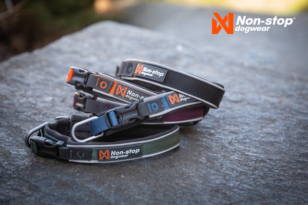 Collar Perro Roam collar negro talla XS