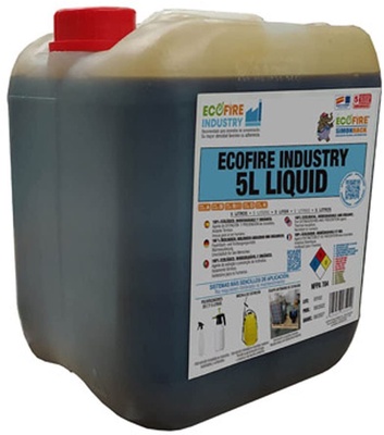 Extintor de Incendios Ecofire Industry 5 Litros