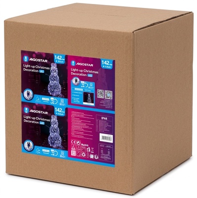 Mu�eco de Nieve Luces Led de Navidad 60 CM