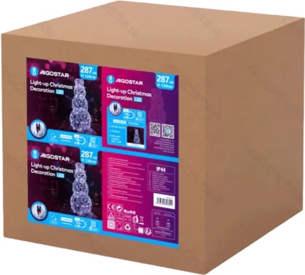 Muñeco de Nieve Luces Led de Navidad 120 Cm Muñeco de Nieve Luces Led de Navidad 120 Cm