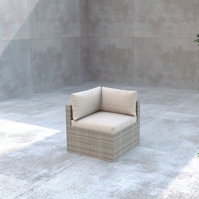 Set Rinconera Ratan.2 Sofas+Rinconera+Mesa
