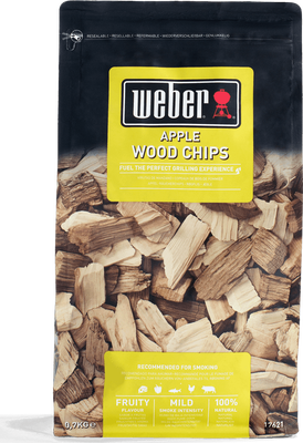 Astillas de Madera de Manzano para ahumar - Bolsa de 0.7 kg