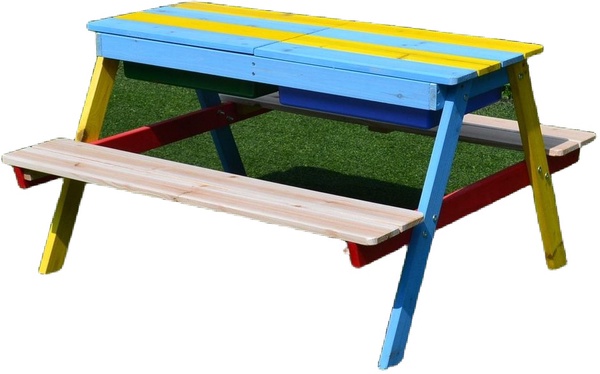 Mesa Picnic Infantil 89x89x48,5 cm Mesa Picnic Infantil 89x89x48,5 cm