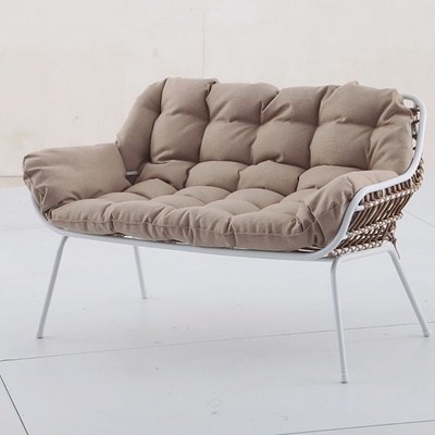 Conjunto Jardin Serie Barcelona 2 Sillones + Sofa + Mesita 