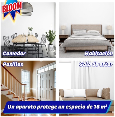 Bloom Insecticida Electrico Antimosquitos Pack 3 Aparatos + 3 Recambios