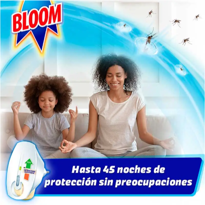 Bloom Insecticida Electrico Antimosquitos Recambio 45 Noches