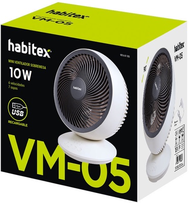 MIni Ventilador Sobremesa Habitex