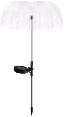 Luz Led Solar Ambiente para Cesped Acero Inox 6500K