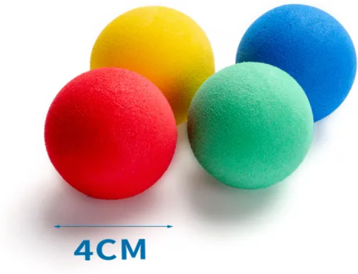 Juguete Pelota para Gatos 4 Colores