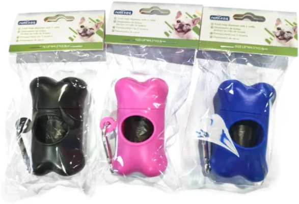 Kit Almacenamiento Bolsas Basura Perro/Gato