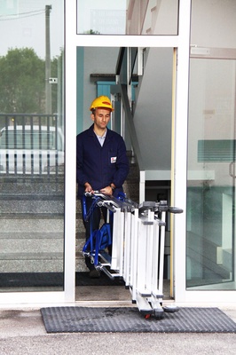 Escalera Telefly Profesional Telescopica Alum. 5 Pelda�os