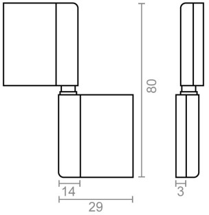 Pernio Pala 696 14x80mm PU