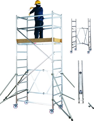 Andamio Roller Profesional Aluminio Modulo A+B+C+E