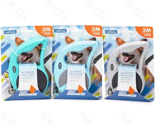 Correa Automatica Perros hasta 25kg 3m