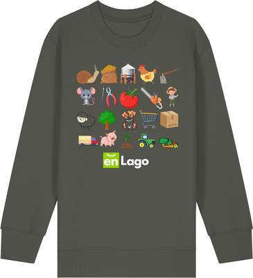 Sudadera Khaki Ni�o Enlago 