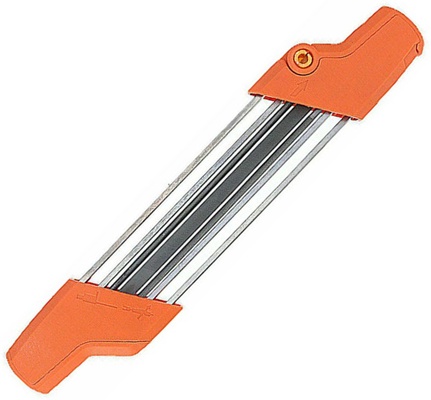 Afilador de Motosierra Manual Todo en Uno - Precisi�n 4,80 mm para Cadenas Perfectas