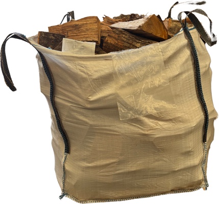 Big Bag 1m³ de Leña de Castaño y Mezcla (Abedul, Cerezo, etc.) - Recogida o Entrega a Domicilio Big Bag 1m³ de Leña de Castaño y Mezcla (Abedul, Cerezo, etc.) - Recogida o Entrega a Domicilio