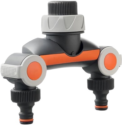 Distribuidor de Doble Salida con Doble Regulacion 3/4