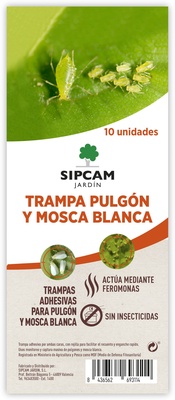 Trampa Adesiva Pulgon y Mosca Blanca Sipcam Trampa Adesiva Pulgon y Mosca Blanca Sipcam