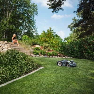 Robot Cortacesped Automower Husqvarna 435X Awd Nera