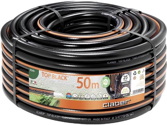 Manguera Riego Claber Top Black 50 Metros 1/2 Manguera Riego Claber Top Black 50 Metros 1/2