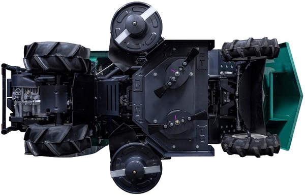 Desbrozadora OREC RM60W Corte Doble Intercepas para Viñedos e Invernaderos Desbrozadora OREC RM60W Corte Doble Intercepas para Viñedos e Invernaderos