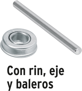 Rueda Completa Impinchable Truper 