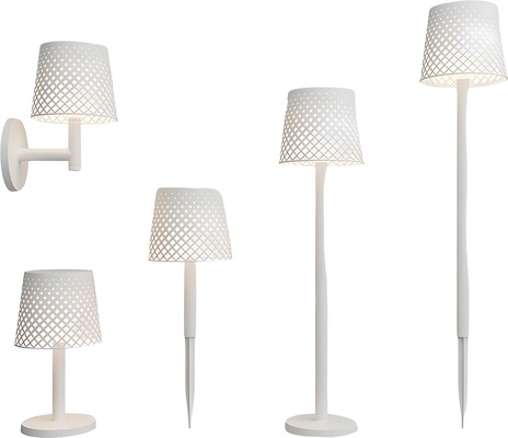 Lampara Solar Blanca Greta 5 en 1