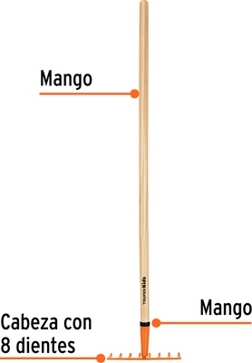 Rastrillo de Juguete 106 cm