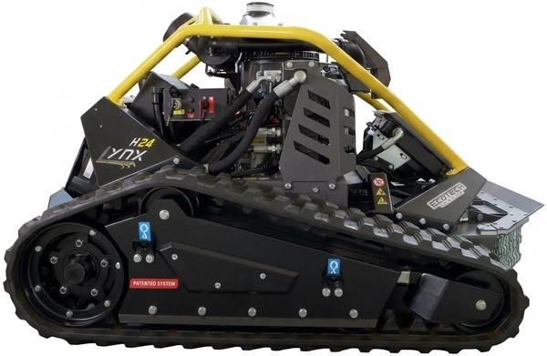 Desbrozadora oruga Ecotech H24 LYNX - Control Remoto y Potencia Honda en 84 cm de Corte