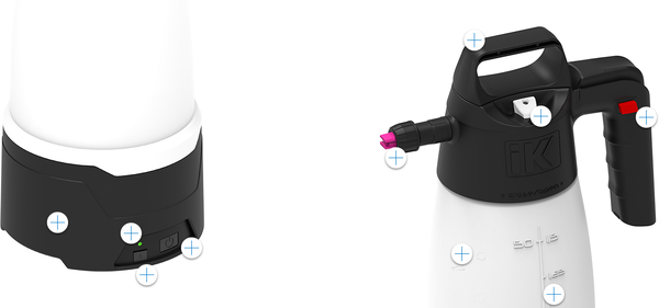 Espumador Electrico IK e Foam Pro 2