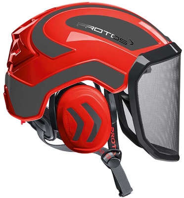 Casco Protos Integral Arborist Rojo/Gris Casco Protos Integral Arborist Rojo/Gris