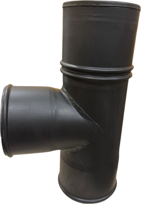 Te Estufa Con Tapa Ø 110 mm Te Estufa Con Tapa Ø 110 mm