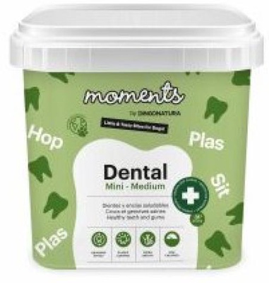 Snack Dental Perros Moments Dental Raza Mini Medium 500g