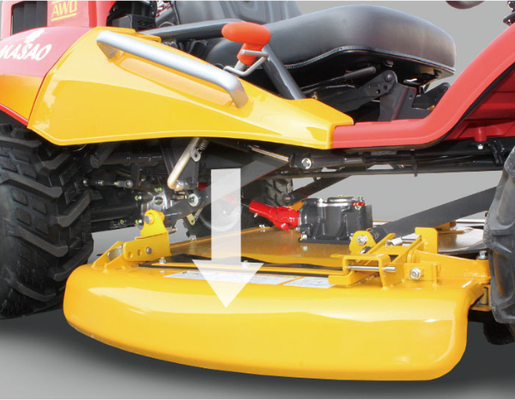 Desbrozadora Autopropulsada Canycom CMX 1810 BCCE 4x4