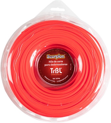 Hilo Desbrozadora Scorpion 2,7 mm 62 m