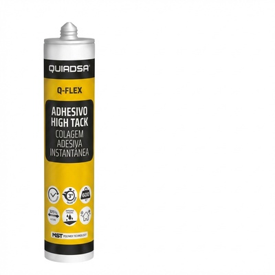 Adhesivo Elastico High Tack Quiadsa Q-FLEX Blanco 290ml