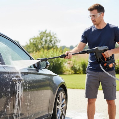 Hidrolimpiadora a Bater�a Altuna AH01 | Kit Compacto con Bater�a 4ah y Cargador