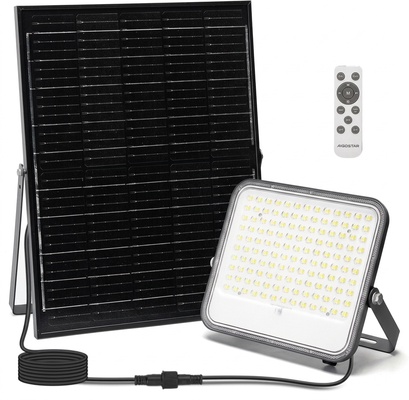 Foco Led Solar 200w con Panel Solar